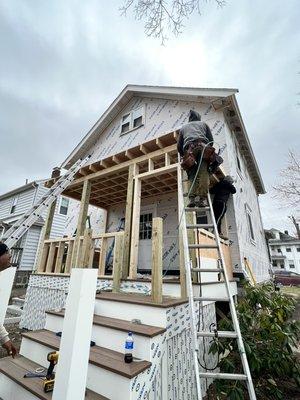 More porch design and builds- come visit my office at 
2095 centre st , west Roxbury