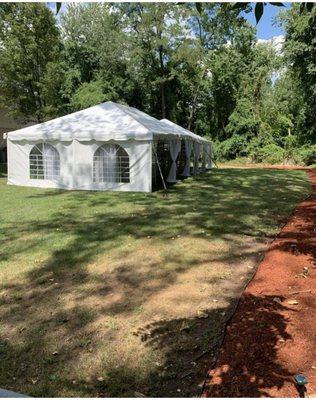 20 × 30 Frame Tents- White