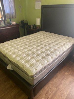 Our new mattress from Mattress Pros.