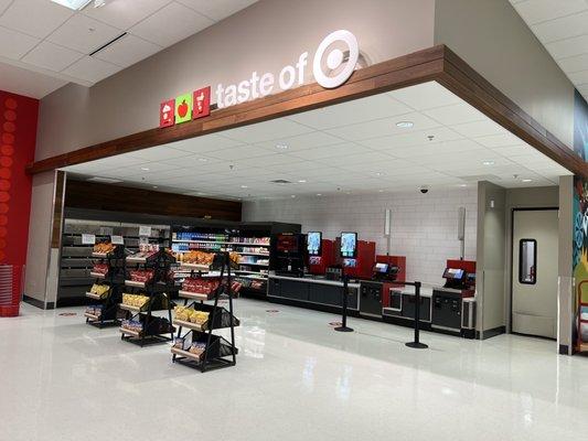 Taste of Target with self checkout