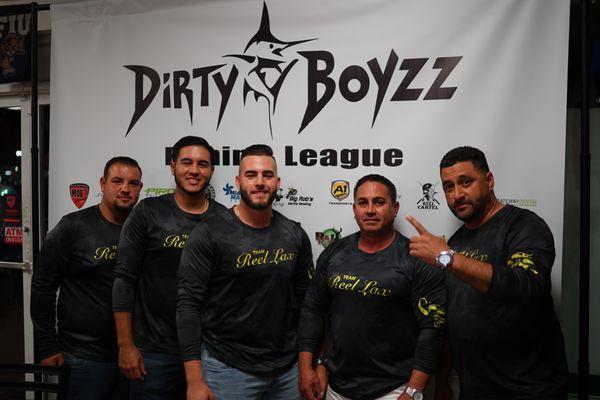 Dirty Boyzz Fishing Tournament in Miami, Florida in May 2018. Sponsored by Piros Bait and Tackle in Miami, Florida.