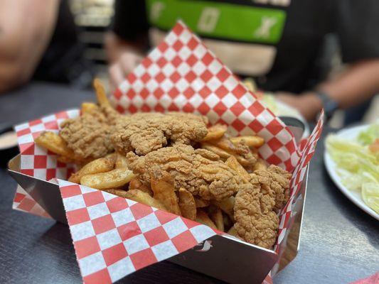 Rachel's Chicken Tenders and Fries