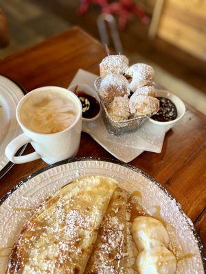 House coffee and sweets