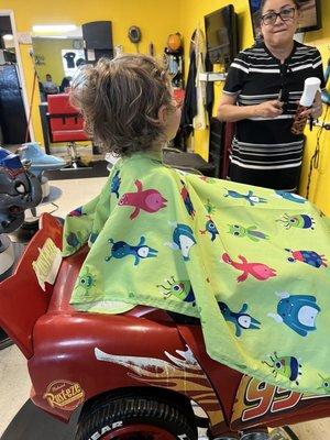 Child Hair Cut