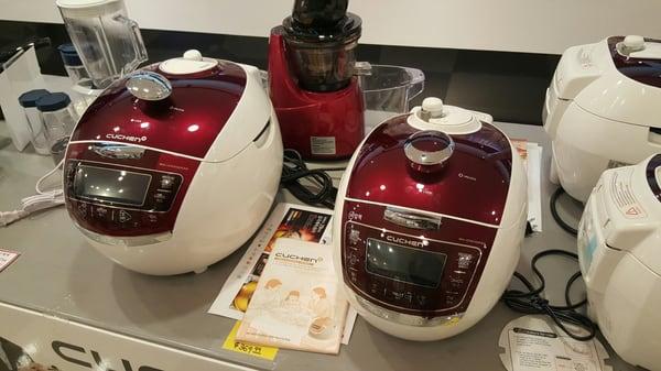 Kuchen rice maker free if u buy massage chair!!!!!