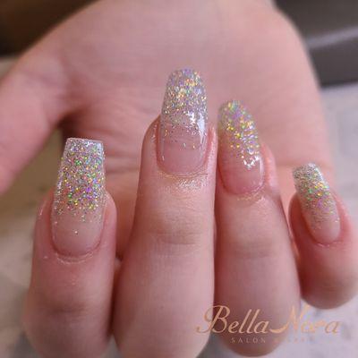 Glitter ombre