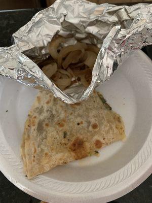 Fajita quesadilla yummmm