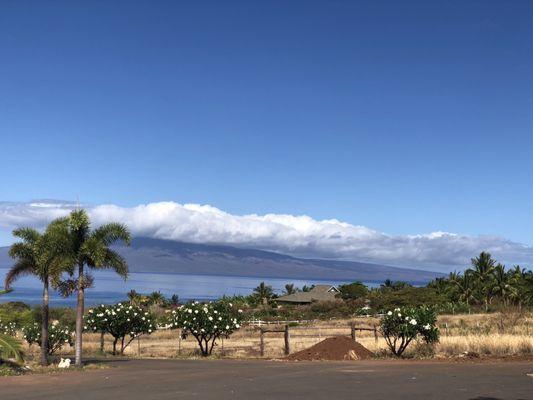 Only part of the sweeping ocean views. This is literally the view from the parking lot...