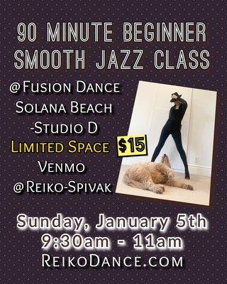 Beginner Jazz class!