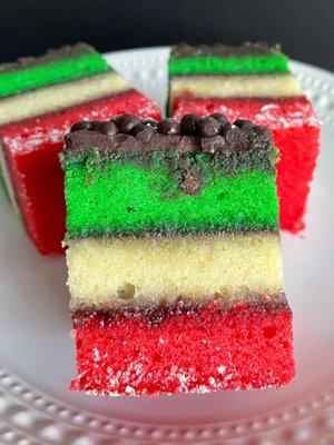 Rainbow Cookies