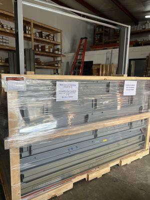 Welded Frames shipment out of State