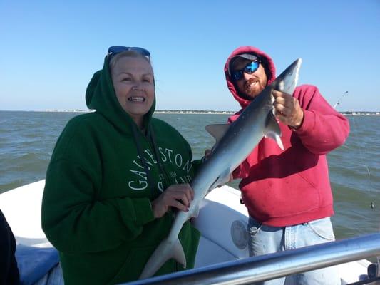 Me with a shark? LOL