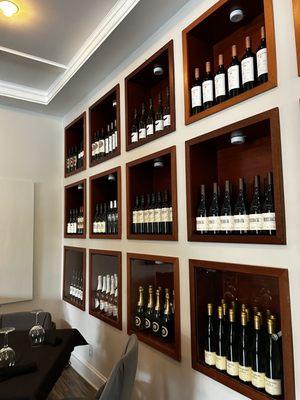 The wine wall