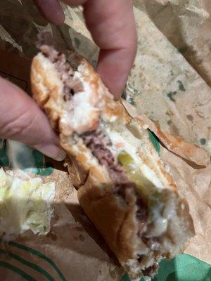 Undercooked Impossible WHOPPER