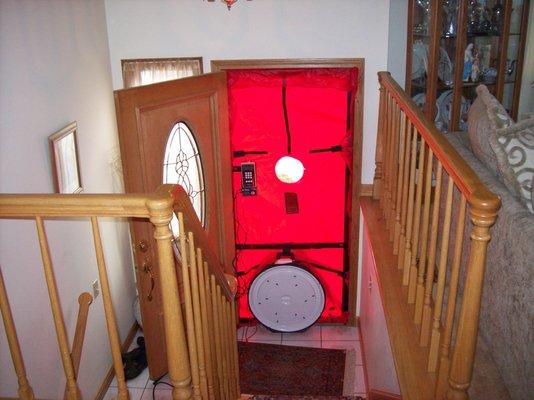 Blower Door Test