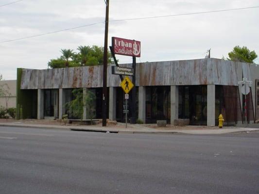 Urban Southwest Storefront on Camelback Rd PHX AZ USA