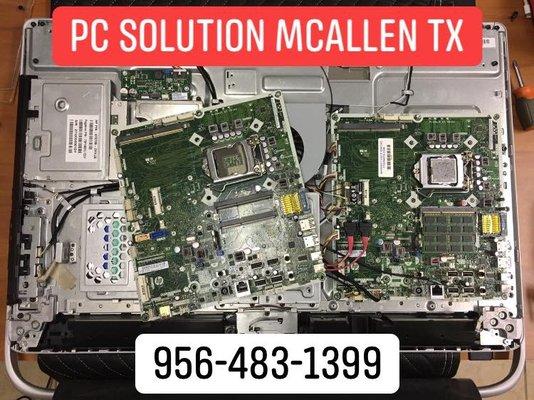 HP All in One PC Repair Motherboard Replacement  and Tech Support