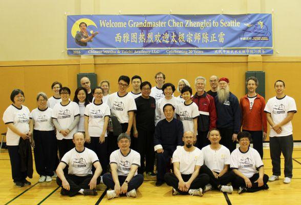 Welcome to Seattle  Grandmaster Chen Zhenglei