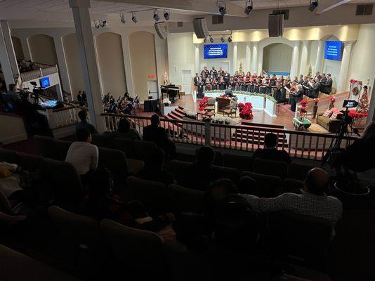 A Christmas Musical at the PARKSIDE BAPTIST CHURCH of Mesquite, Texas