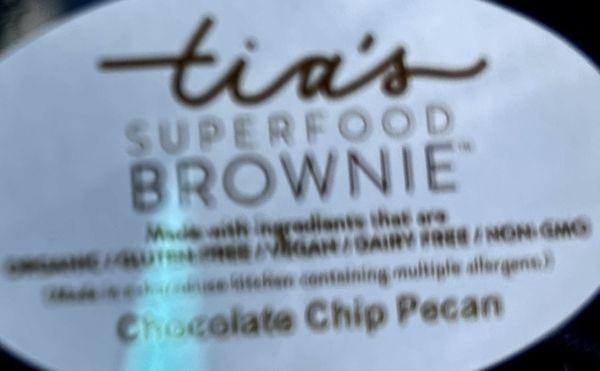 Tia’s Superfood Brownies