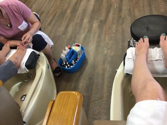 Pedi time