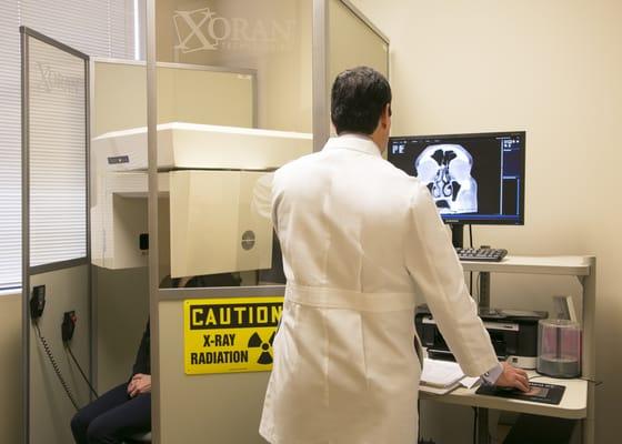 Our in-office CT allows prompt diagnosis and emits 90% less radiation than conventional CT!