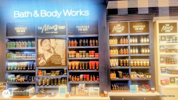 The Men's Store @ Bath & Body Works. A collection of tailored fragrances + products, including hair care and facial items.