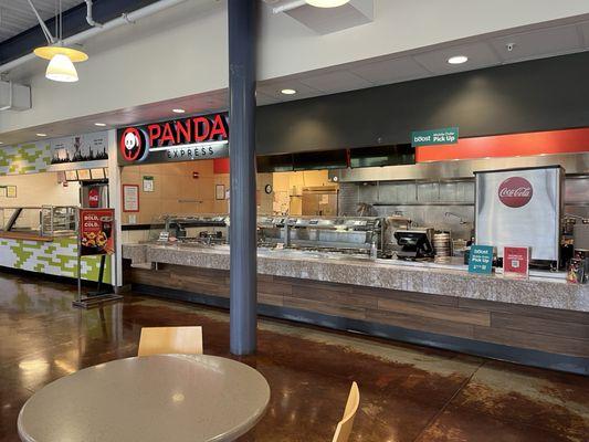 Panda Express Store Front, California State University, East Bay, Hayward, CA.