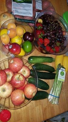 Fruit and Veggie haul from SunFresh