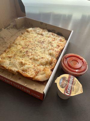 Cheesy Stix Garlic Butter Dip Marinara Sauce