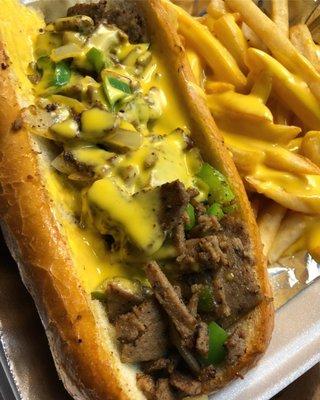 Philly cheesesteak