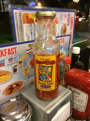 Waffle House salsa. Hmm...