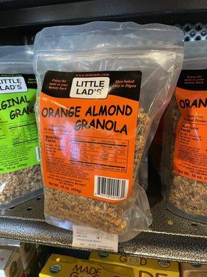 I love this Little Lad's Orange Almond Granola!