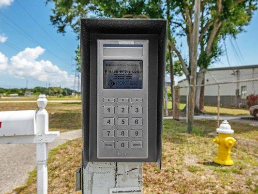 Keypad - Extra Space Storage at 14433 62nd St N, Clearwater, FL 33760