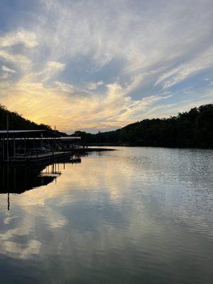 View from C dock