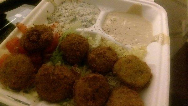 falafel plate