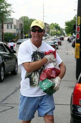 "Fill the Gazebo" annual food drive in Brighton