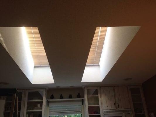 Skylight blinds