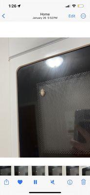 The bug that lives in the microwave glass! Did know  "new appliances" came with these!!