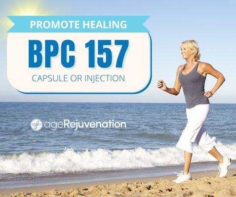 Ask us about BPC-157 for healing