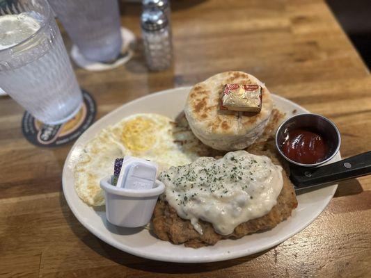 Chicken fried steak... yummm