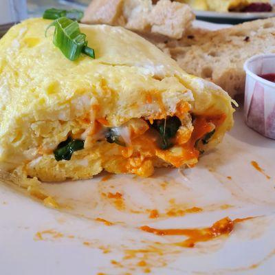 Peparade omelet