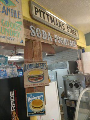 Pittman's Store inside