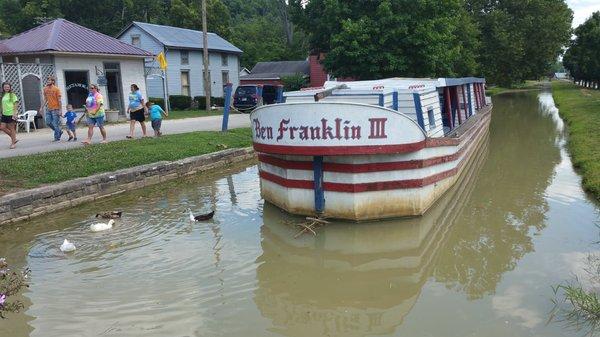 While it's not currently in operation, this is the Ben Franklin III