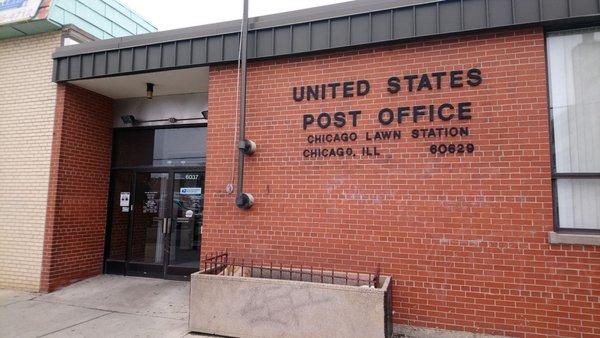 U.S. Post Office - Chicago Lawn Station at 6037 S. Kedzie Avenue