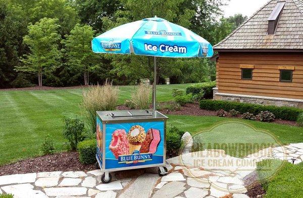 Our delivered ice cream carts are highly portable and don't require dry ice or a power cord!