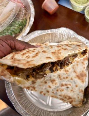 Carne Asada Quesadilla