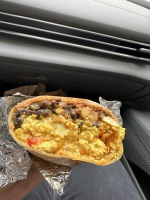 Breakfast burrito