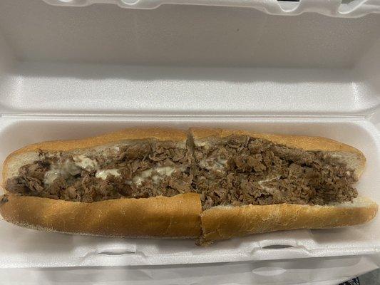 cheesesteak .. not bad but had better