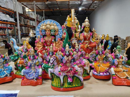 Navaratri Dolls, Steps, Return Gifts, Puja Items, Temple Needs etc.,